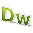 Dreamweaver CS3 Text Only Icon 128x128 png